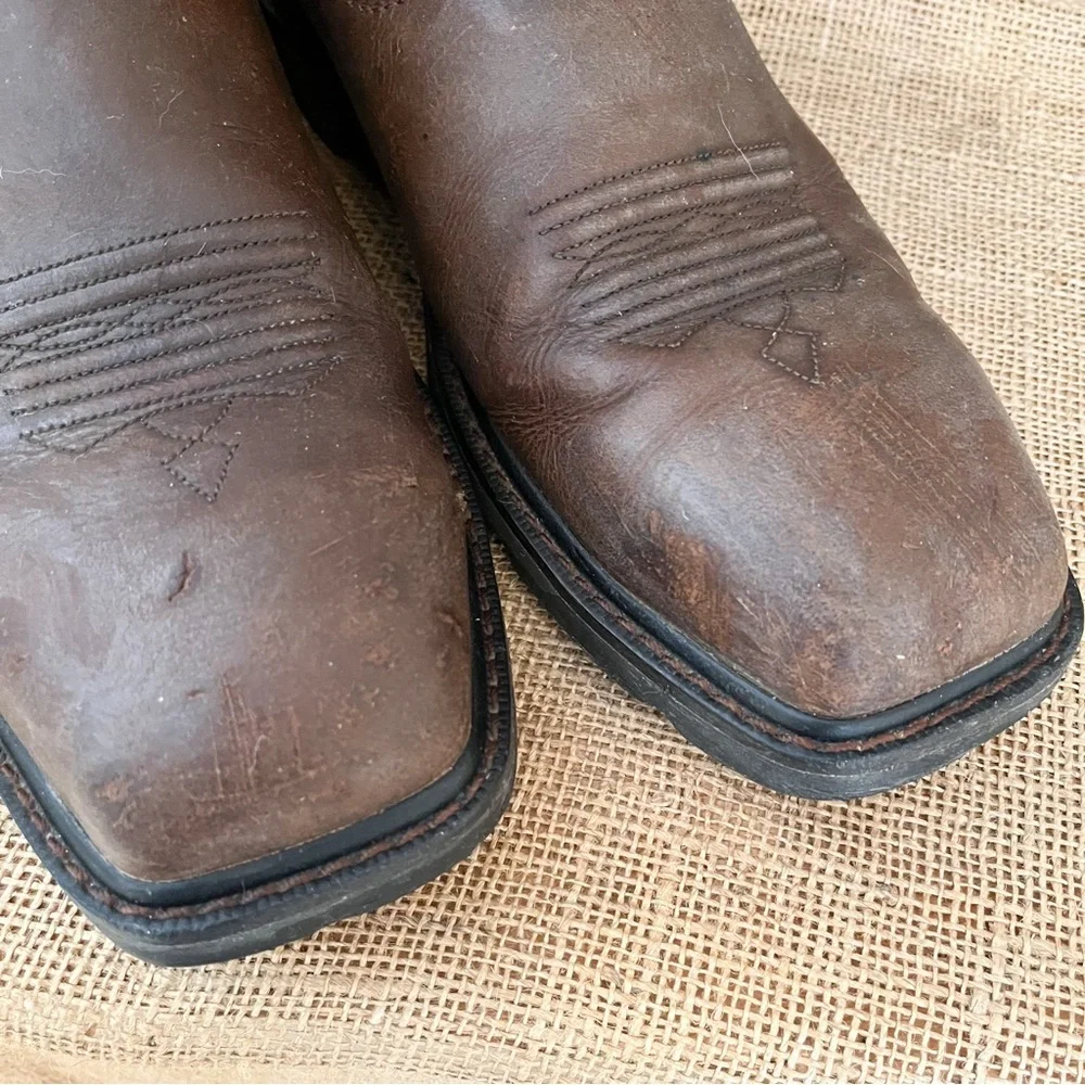 Ariat Men’s Groundbreaker Steel Toe Work Boots Size 12